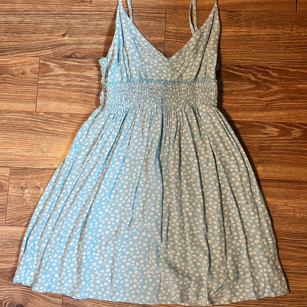 Blue Aeropostale Floral Dress